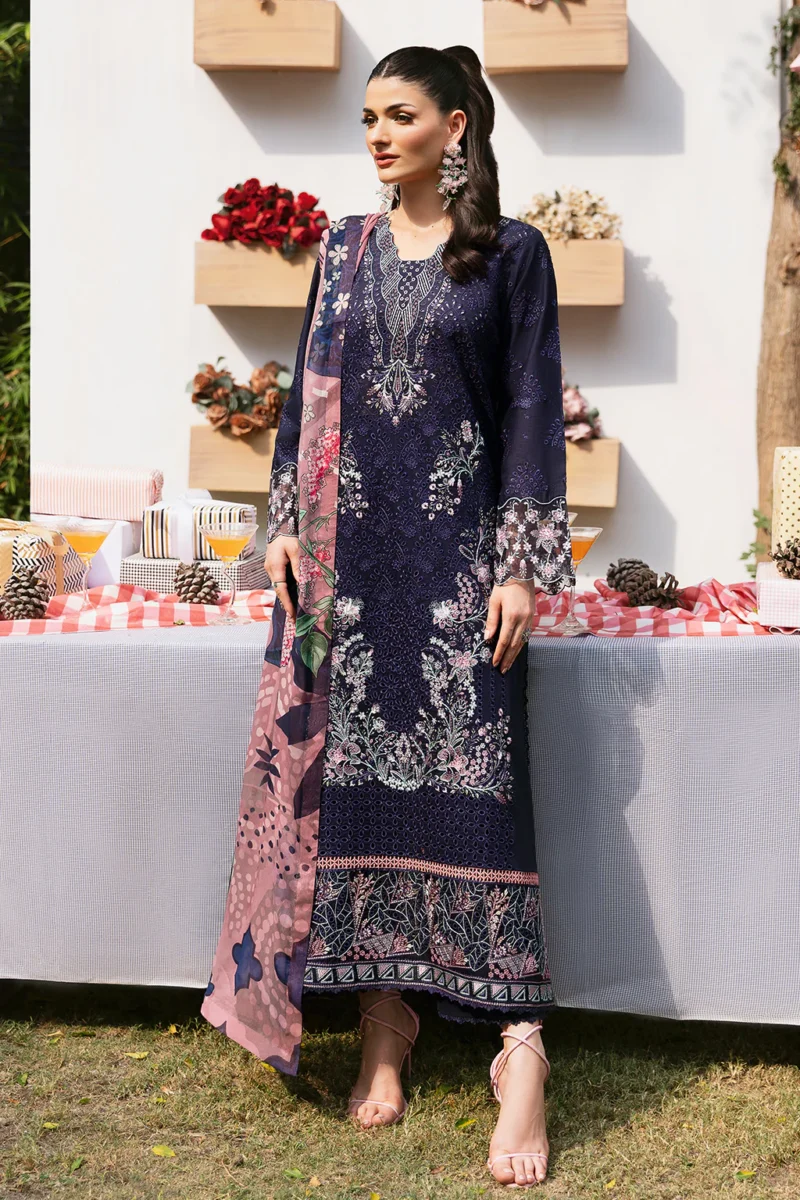 Andaaz by Ramsha Stitched 3 Pieces Luxury Lawn Vol-09 Collection'2024-Z-906