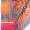 D-0530-3 Cotton Digital Printed UnStitched Suit