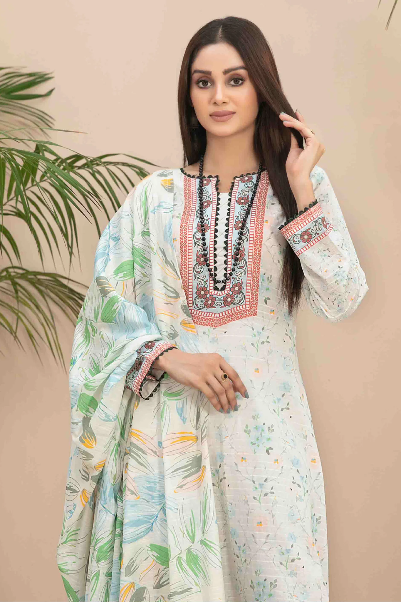 Tiyani By Tawakkal Unstitched 3 Piece Digital Printed Lawn Vol-01 Collection'2024-D-3593 - Image 2