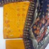 EMB-494-3 Cotton Embroidered Unstitched Suit