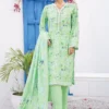 Bin Saeed Stitched 3 Piece Printed Lawn Vol-07 Collection'2024-SM-725-Mint