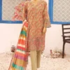 Bin Saeed Stitched 3 Piece Emb Lawnkari Vol-02 Collection'2024-SM-774-Pista