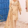 Bin Saeed Stitched 3 Piece Printed Lawn Vol-09 Collection'2024-SM-776-Skin
