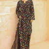 Bin Saeed Stitched 3 Piece Printed Lawn Vol-12 Collection'2024-SM-835-Black