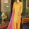 SMLF-628-Emb- 3 Piece Embroidered Stitched Suit