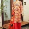 SMLF-651-Emb- 3 Piece Embroidered Stitched Suit