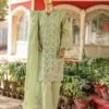 WTF-011 C- 3 Piece Embroidered Stitched Suit