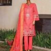 SMLF-EMB-378 B- 3 Piece Embroidered Stitched Suit
