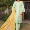SMLF-EMB-423 B - 3 Piece Embroidered Stitched Suit