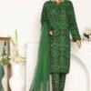3 Piece Unstitched - Digital Printed Linen Suit - LWP-1121