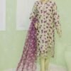 3 Piece Unstitched - Naubahar Viscose Silk Suit - NVE-60