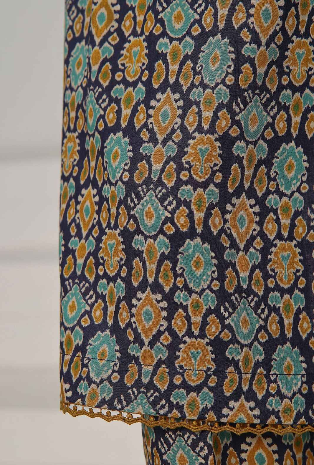 3 Piece Unstitched - Platinum Co-ords Digital Printed Suit - PCC-225-B - Image 3