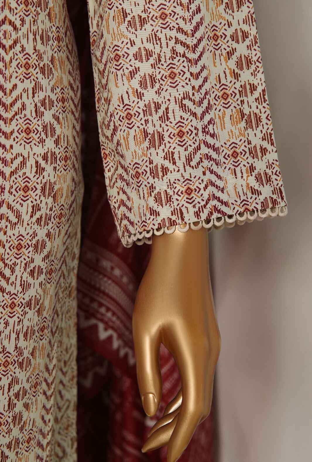 3 Piece Unstitched - Platinum Co-ords Digital Printed Suit - PCC-230-A - Image 2