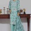 3 Piece Stitched - Dhagakari Digital Printed lawn Suit -PEL-705