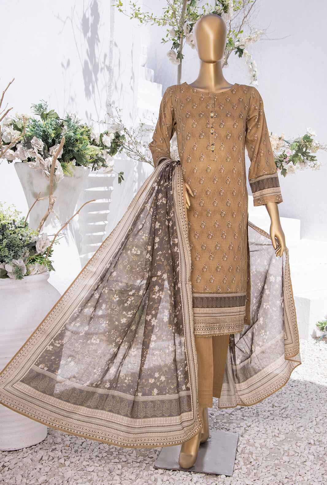 3 Piece Stitched - Vital Prints Digital Printed Suit - PNL-401