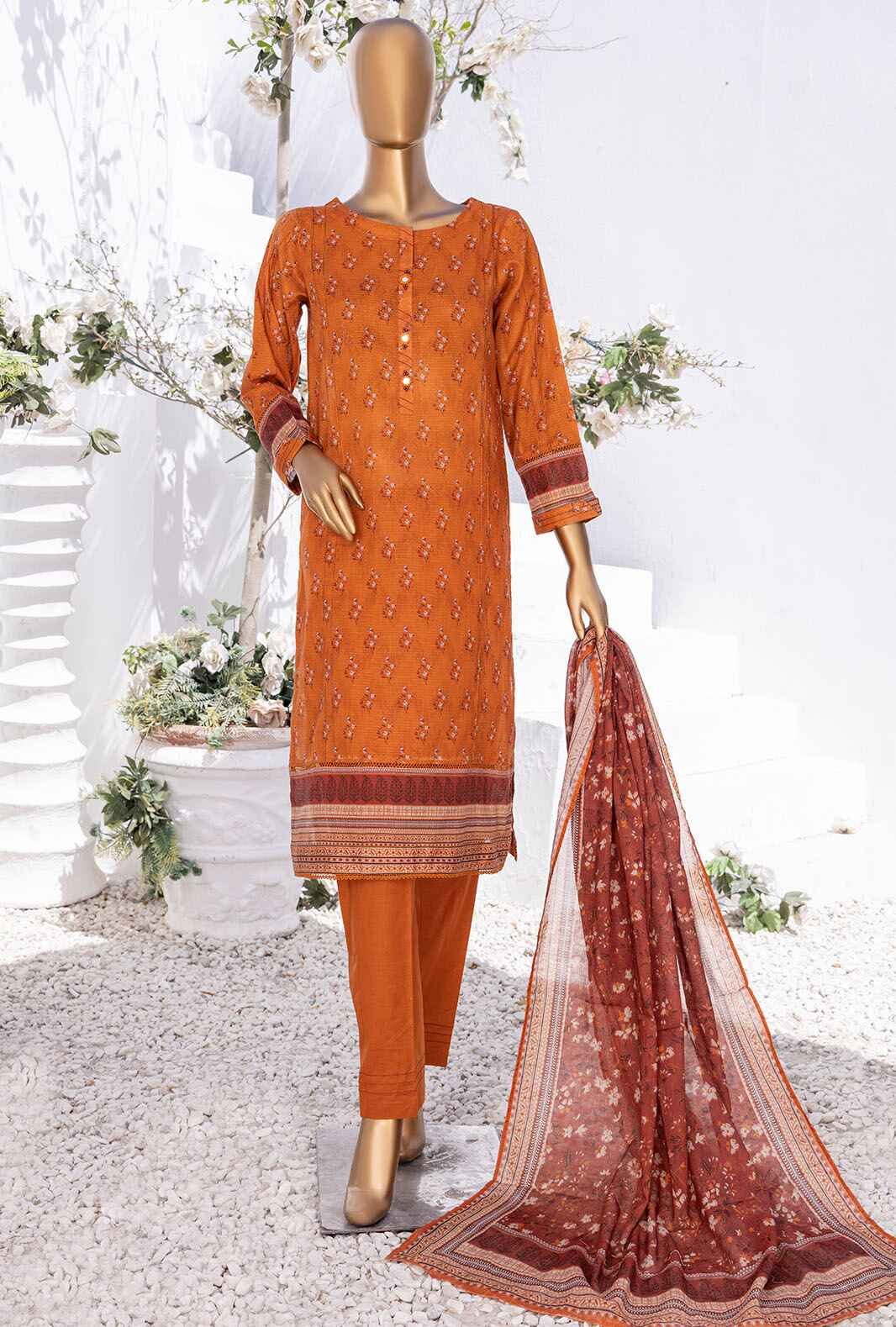 3 Piece Stitched - Vital Prints Digital Printed Suit -PNL-402