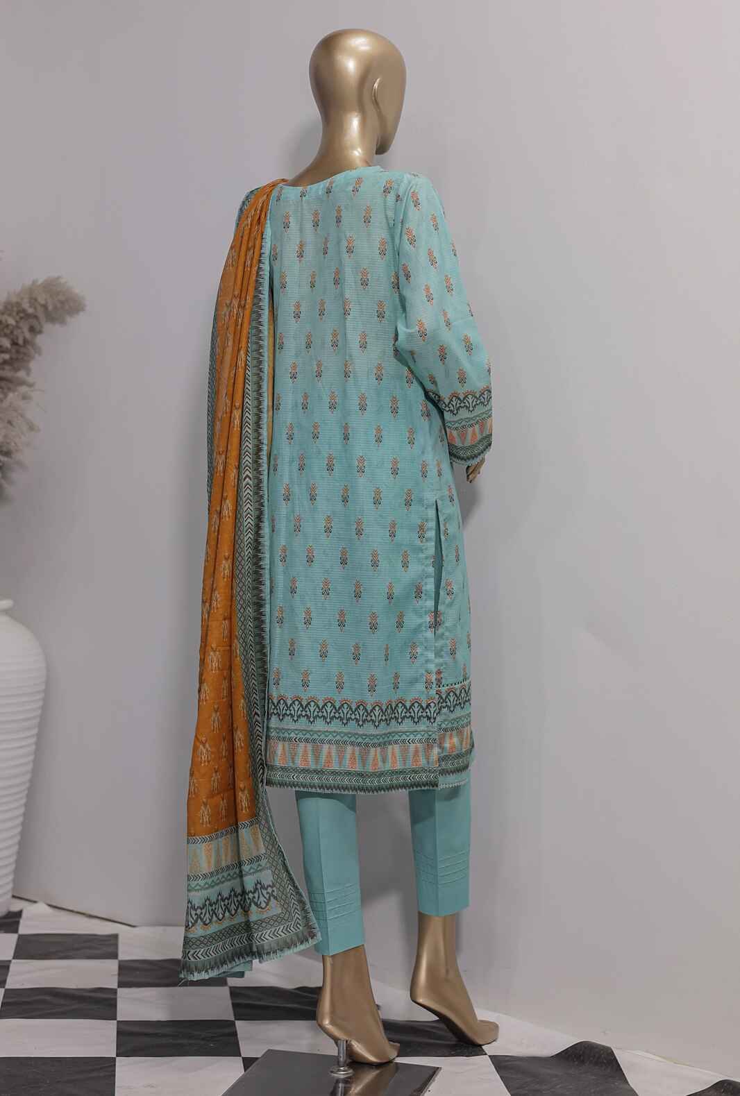 3 Piece Stitched - Vital Prints Digital Printed Suit - PNL-403 - Image 2