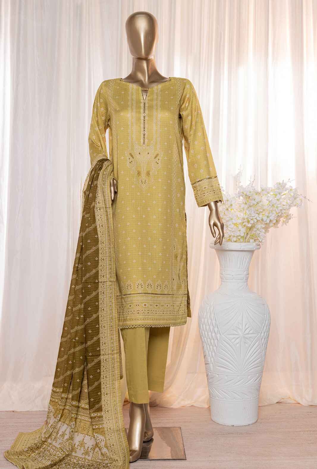 Unstitched Lawn Shirt - PPC-115