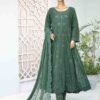 RTSC-002 - 3 Piece Embroidered Chiffon Frock