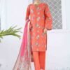 SM-0428 A-PR- 3 Piece Printed Stitched Suit