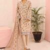SM-0434 B-PR- 3 Piece Printed Stitched Suit