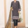 SM-PR-050- 3 Piece Printed Cotton Suit