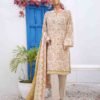 SM-PR-0569 B- 3 Piece Printed Stitched Suit