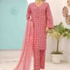 SMCD-0112- 3 Piece Printed Stitched Suit