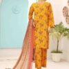 SMCD-0120- 3 Piece Printed Stitched Suit