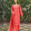 WC-009- 3 Piece Printed Cotton Suit