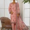 WC-012- 3 Piece Printed Cotton Suit