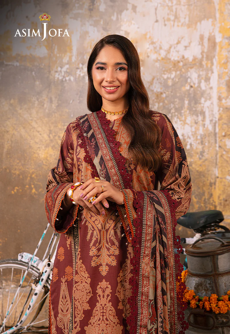 AJARP-24 EMBROIDERED LAWN 3 PCS - Image 6