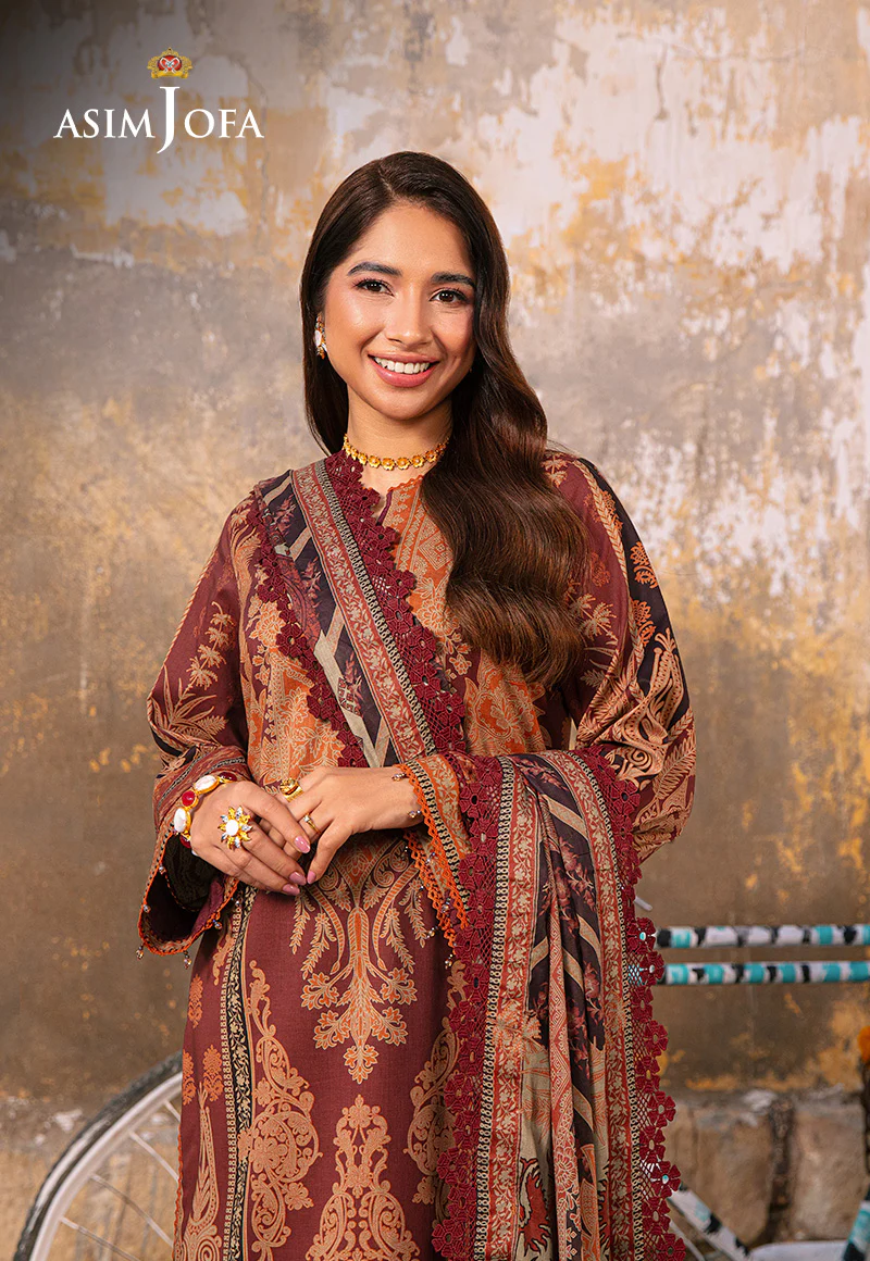 AJARP-24 EMBROIDERED LAWN 3 PCS - Image 7