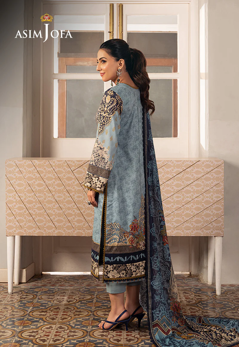 AJARP-27 PRINTED LAWN 3 PCS - Image 2