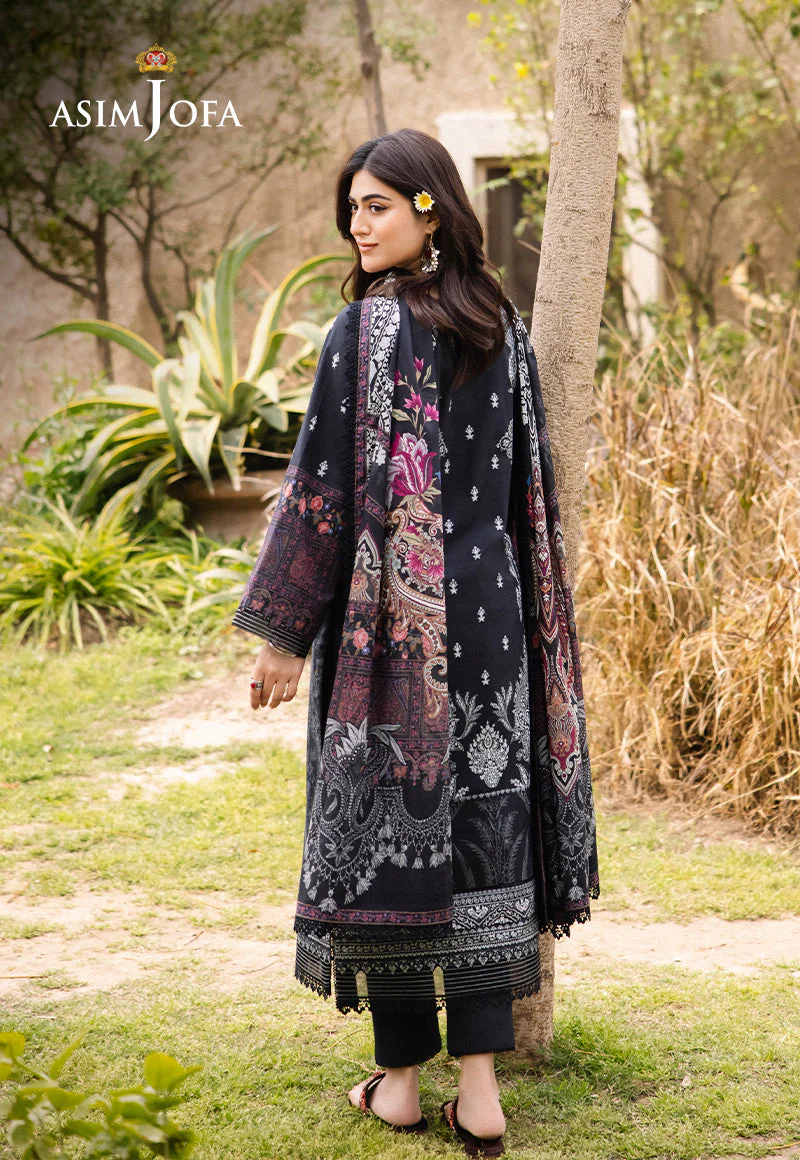 AJBUD-9 PRINTED LAWN 3 PCS - Image 2