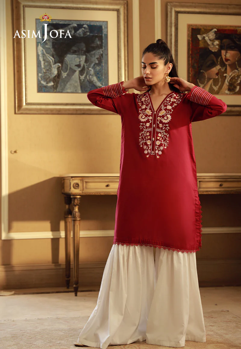 AJFV-07 EMBROIDERED CAMBRIC 1PC - Image 2