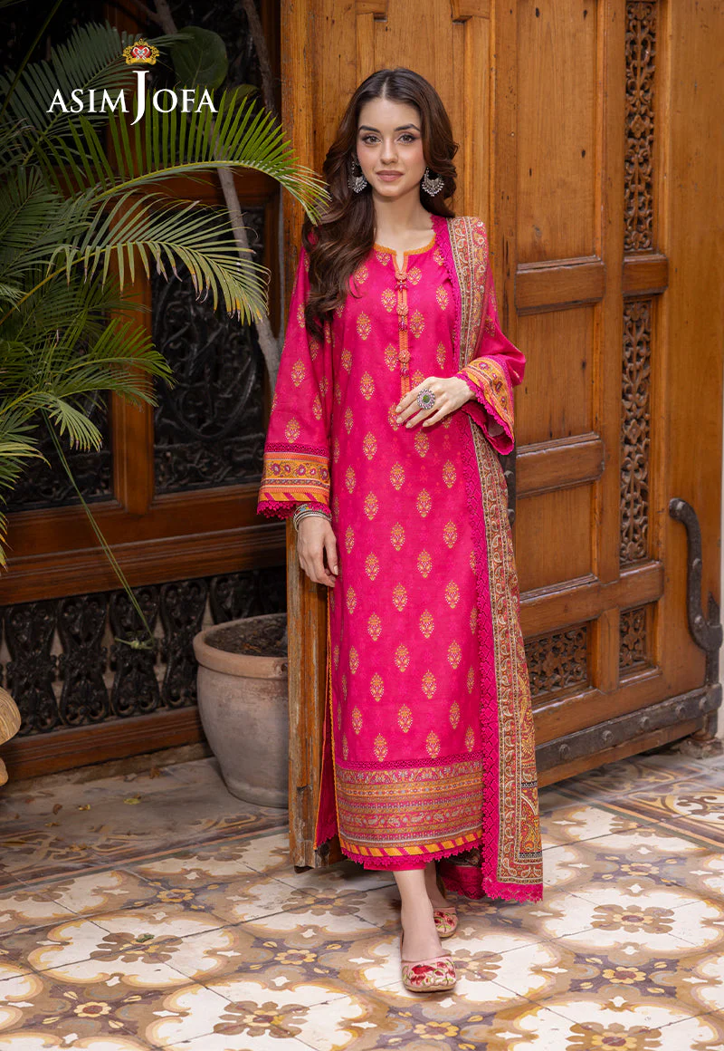 AJGBD-04-XS PRINTED LAWN 3 PCS - Image 6