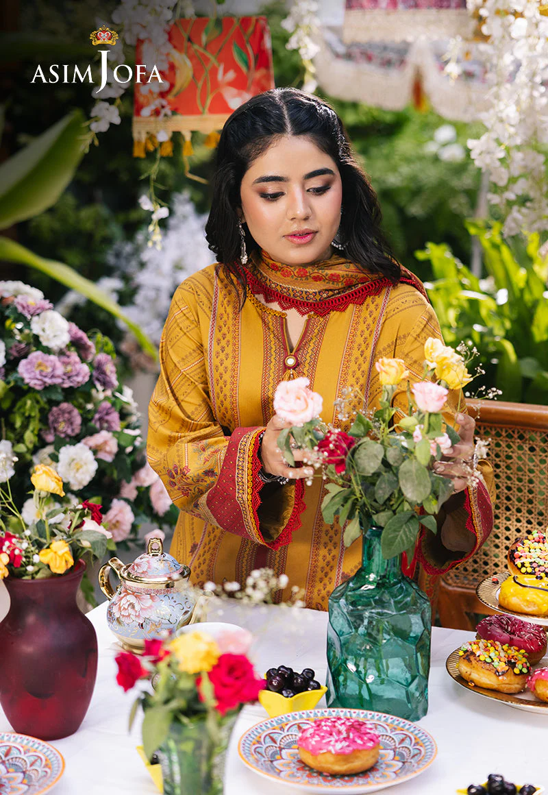 AJGBD-14-XS PRINTED LAWN 3 PCS - Image 4