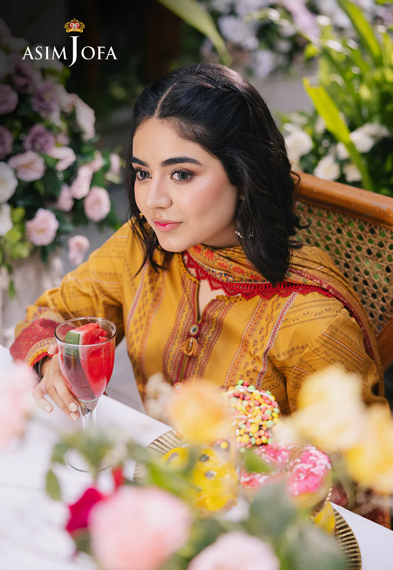 AJGBD-14-XS PRINTED LAWN 3 PCS - Image 6