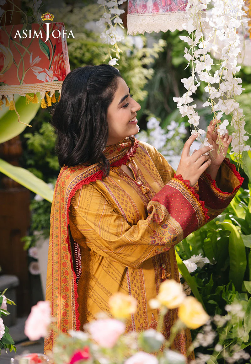 AJGBD-14-XS PRINTED LAWN 3 PCS - Image 7