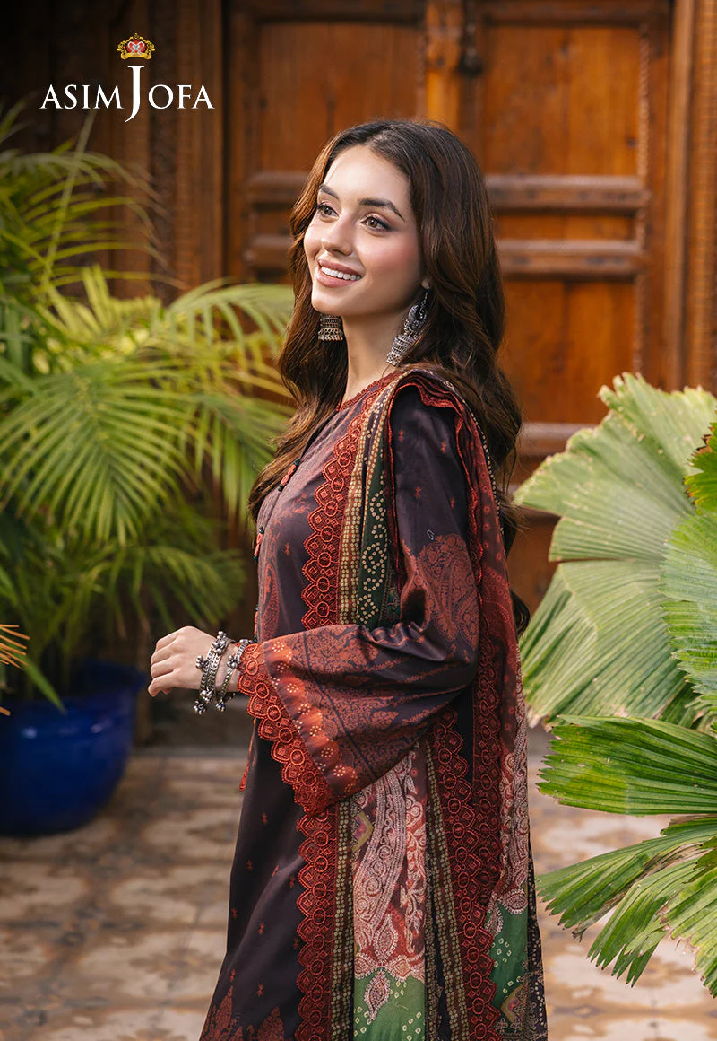 AJGBD-6 PRINTED LAWN 3 PCS - Image 4
