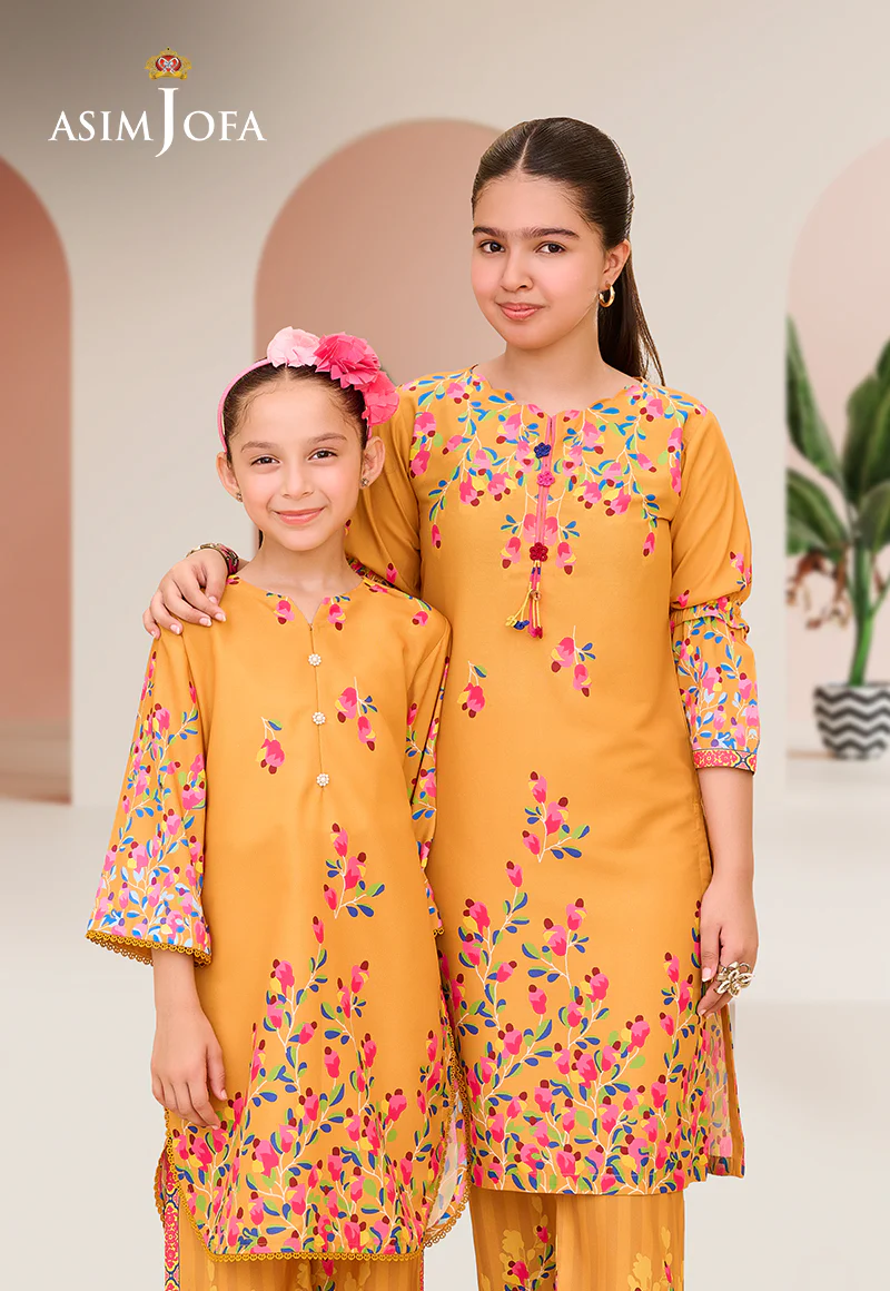 AJGLP-01 PRINTED ARABIC LAWN 2 PCS - Image 2