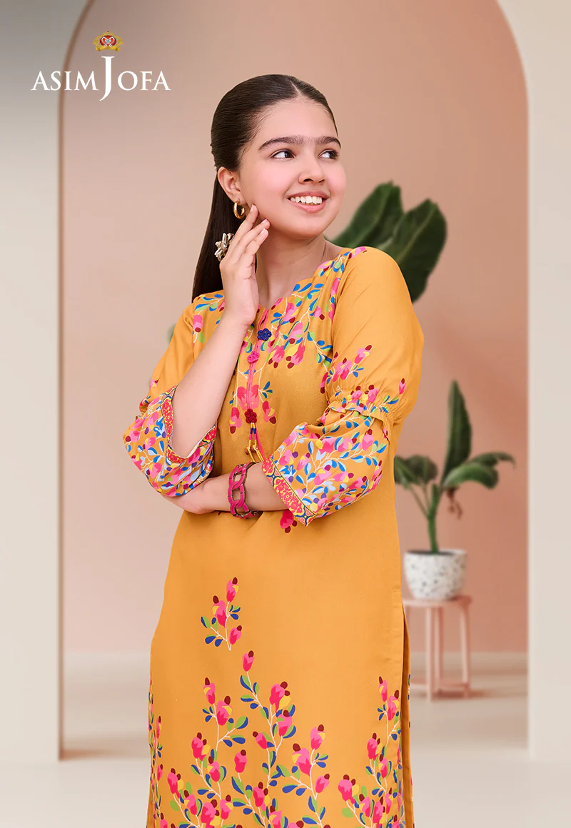 AJGLP-01 PRINTED ARABIC LAWN 2 PCS - Image 3