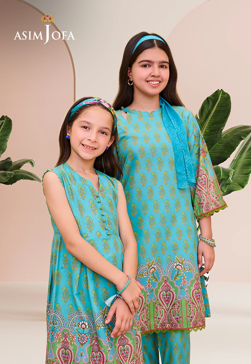 AJGLP-04 PRINTED ARABIC LAWN 2 PCS - Image 2