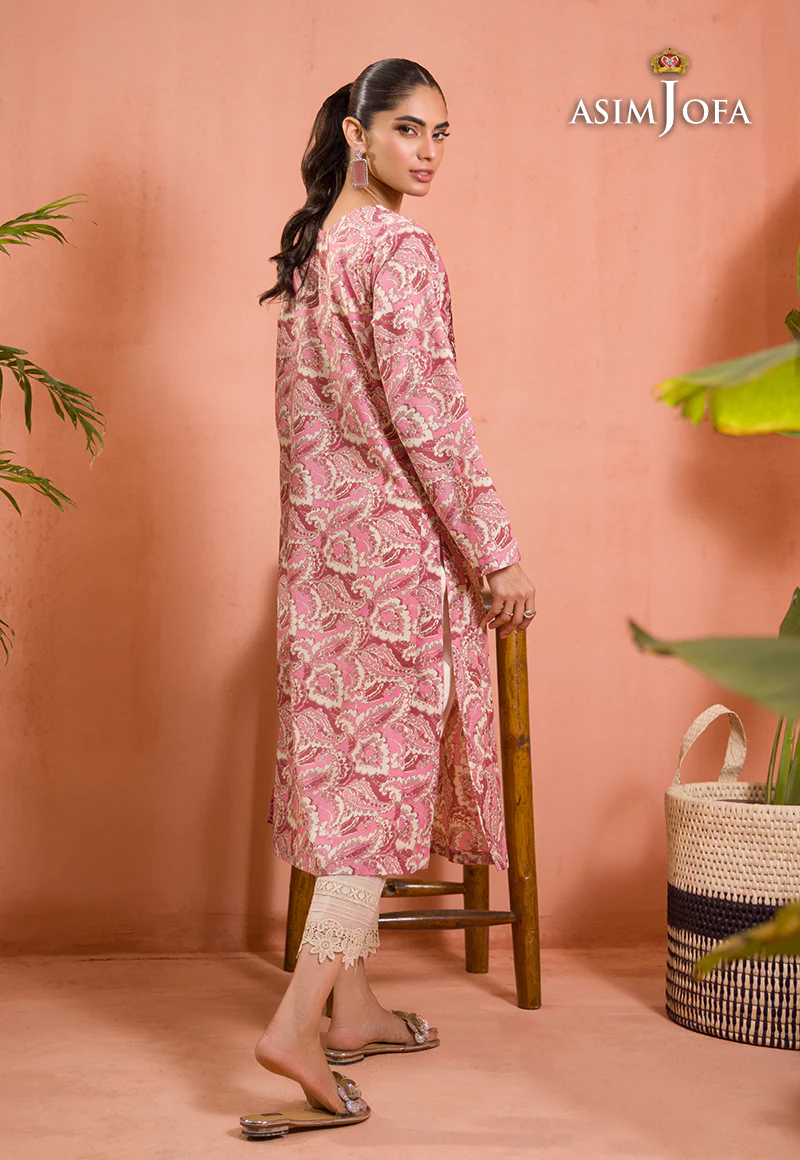 AJGR-03 EMBROIDERED COTTON SILK 1 PC - Image 2