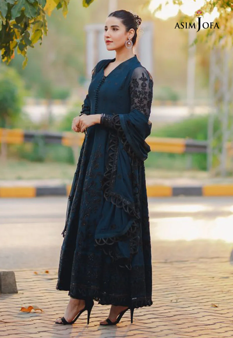 AJHJ-12 EMBROIDERED CHIFFON 3 PCS - Image 2