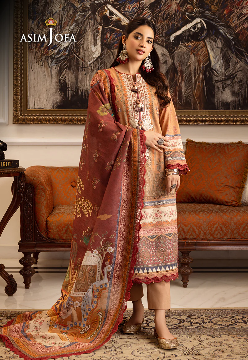 AJIWP-10 EMBROIDERED KARANDI 3 PCS - Image 10