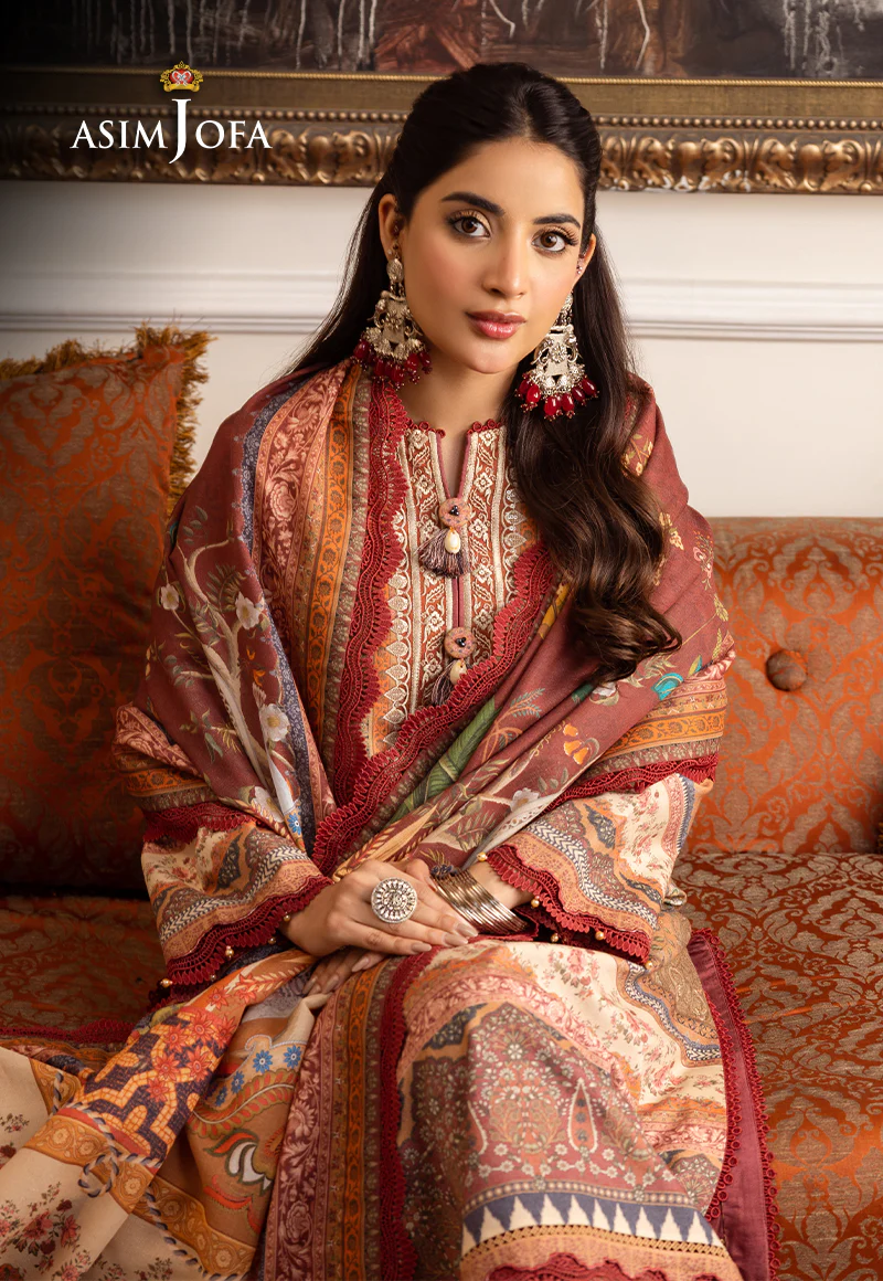 AJIWP-10 EMBROIDERED KARANDI 3 PCS - Image 3