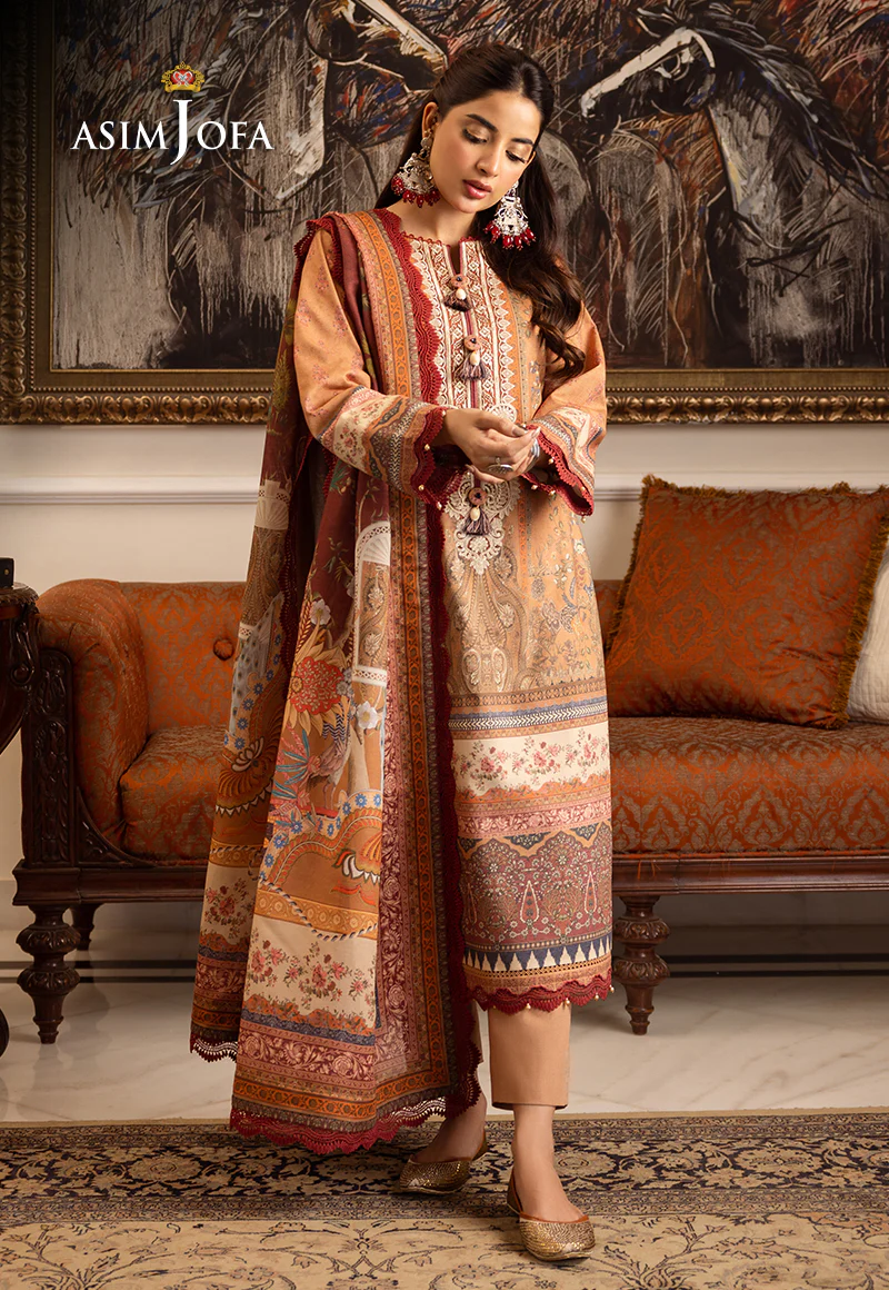 AJIWP-10 EMBROIDERED KARANDI 3 PCS - Image 8