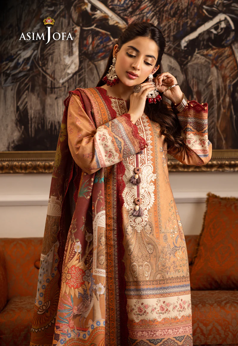 AJIWP-10 EMBROIDERED KARANDI 3 PCS - Image 9